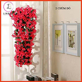 Mua Chùm hoa giả treo tường  chùm thủy tiên trang trí ban công  văn phòng  lớp học  nhà cửa