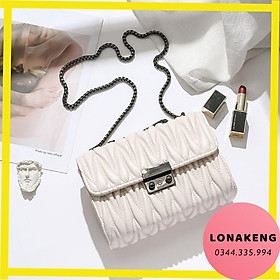 Túi xách nữ đeo chéo mini có nhiều ngăn da mềm