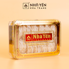Tổ Yến Trắng Tinh Chế - Nhà Yến Nha Trang - Loại Chất Lượng 5.0 - Hộp 50 Gram - Tổ Yến Sào Tinh Chế - Hàng Chính Hãng