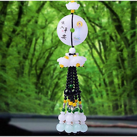 Dây treo xe ô tô khánh ngọc trắng