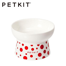 PETKIT Ceramic Elevated - Bát ăn cho chó mèo chống gù sứ Petkit Cera Spot