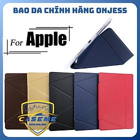 Bao Da Dành Cho iPad Mini 7 Hiệu ONJESS Lưng Silicon - Hàng Chính Hãng - Đen
