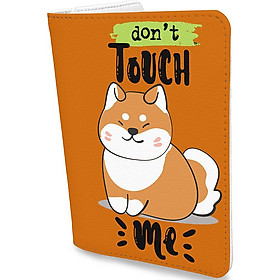 Ví Passport Du Lịch CHÓ SIBA INU - Bao Da Hộ Chiếu Cute - PPT051
