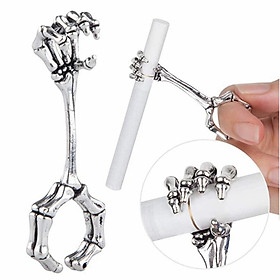 Vòng giữ Kim loại Kẹp ngón tay Phụ kiện hút thuốc Quà tặng cho người hút thuốc