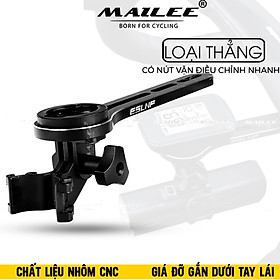 Giá Đỡ Đồng Hồ Xe Đạp Mai Lee ESL-203 Loại Thẳng Đỡ Đồng Hồ Tốc Độ/ Đèn Pin Cho Xe đạp Road Touring Đinh Ốc Dưới - Mai Lee