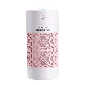 Máy Phun Sương Tạo Ẩm Để Bàn 250ml LuckyCup Kiêm Đèn Trang Trí Phong Thủy Phù - Hợp Nhiều Không Gian Trong Gia Đình