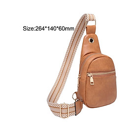 Bag Women Crossbody Purse Fashion Chest Bag for Shopping Hiking Street