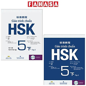 Combo Sách Giáo Trình Chuẩn HSK 5 Tập 2 - Sách Bài Học Và Bài Tập (Bộ 2 Cuốn)