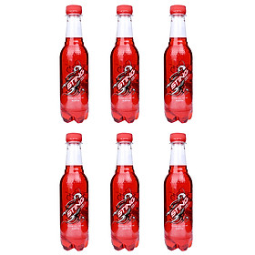 Combo 6 Nước Tăng Lực Sting Hương Dâu Pet Chai 330ml
