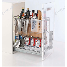 Mua Kệ dao thớt nan dẹt inox mờ Eurogold EP20