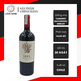 Rượu Vang Đỏ Chi Lê Iris Cabernet Sauvignon Merlot