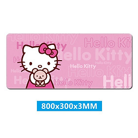 Mua Lót Di Chuột HELLO KITTY Màu Hồng 80*30cm - Bàn Di Cỡ Rộng PINK