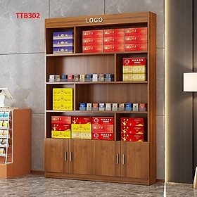 Mua Tủ trưng bày sản phẩm  tủ tài liệu   tủ hồ sơ TTB302A - Nội thất lắp ráp Viễn Đông Adv