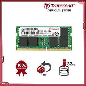 Ram Transcend Laptop DDR4 3200Mhz SO-DIMM Hàng Chính Hãng
