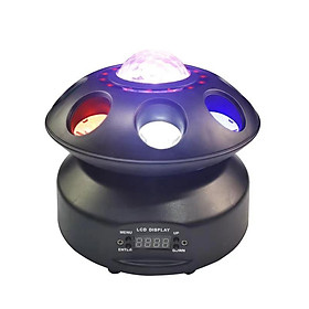 GTP ĐÈN NẤM ĐĨA BAY UFO - ĐÈN SÂN KHẤU - ĐÈN LED XOAY 7 MÀU