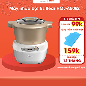 Máy Trộn Bột Bear HMJ-A50E2 - Chống dính đa năng, dễ dàng vệ sinh