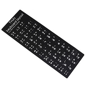 Miếng dán bàn phím tiếng Thái Lan (Thai Keyboard Stickers)