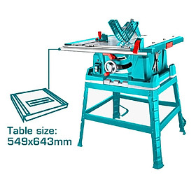 Mua MÁY CƯA GỖ BÀN 2600W TOTAL TS526043 - HÀNG CHÍNH HÃNG