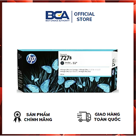 Mua Mực in HP 727 300ml Matte Black Ink Cartridge (3WX19A) dùng cho các dòng máy T920PS/T1500/T3500/T930/T1530 -Hàng chính hãng