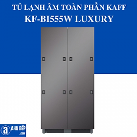 TỦ LẠNH ÂM TOÀN PHẦN KAFF KF-BI555W LUXURY. Hàng Chính Hãng 