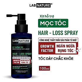 Xịt Ngăn Rụng Tóc, Làm Dày Tóc Lab Nature Hair - Loss Spray 100ml - Dành cho tóc thưa, mảnh