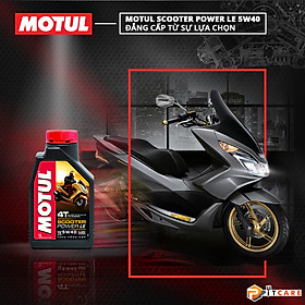 Nhớt Xe Tay Ga Motul Scooter Power 5W40 MB Chai 1 Lít Chính Hãng