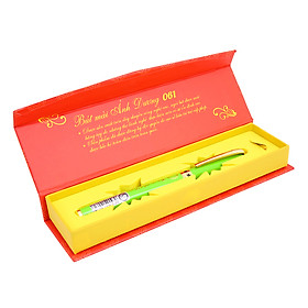 Bút Mài Ánh Dương 061 (Ngòi Vàng 22) - Xanh Lá