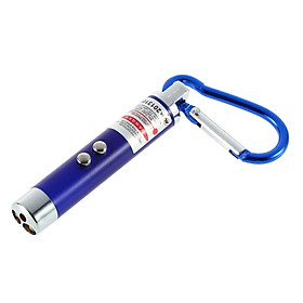 Two In One Laser Keychain Blue