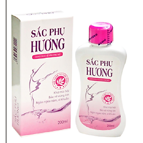 Dung dịch vệ sinh phụ nữ Sắc Phụ Hương giảm ngứa ngăn ngừa nấm và vi khuẩn