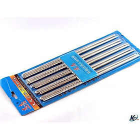 Mua Bộ 5 Đôi Đũa Inox An Toàn Cho Sức Khỏe