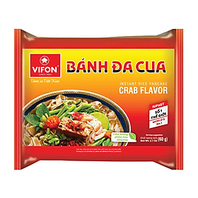 Thùng 30 Bánh Đa Cua VIFON (60g / Gói)