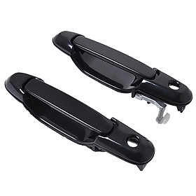 1 Pair Outside Door Handle Front Left Right Fit for  Sienna 1998-2003