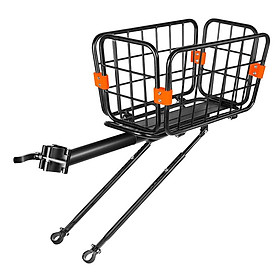 Giỏ xe đạp đa chức năng phía sau WEST BIKING Chở hành lý đi bằng nhôm hợp kim MTB