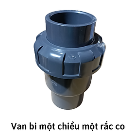 Mua Van bi một chiều một rắc co kích thước 60mm (DN50)