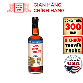 Đặc Sản Phan Thiết - Nước Mắm Nhỉ Làng Chài Xưa Xuất Khẩu Nhãn Xanh Chai Thủy Tinh 500Ml Cốt Nhỉ Đặc Biệt Vị Dịu Nhẹ Gu Việt Kiều Giới Trẻ Thành Thị