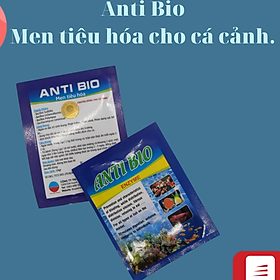 ANTI BIO - Men tiêu hóa cho cá cảnh 10g