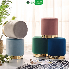 Mua Ghế đôn sofa phong cách sang trọng thương hiệu IGA - GC18