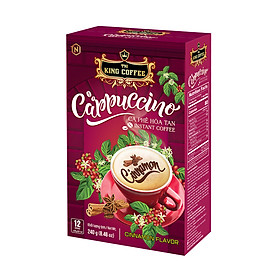 Cà phê TNI King Coffee Cappuccino quế 240g
