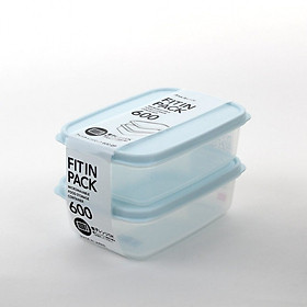 Hộp nhựa đựng thực phẩm nắp déo Fitin Pack các cỡ nội địa Nhật Bản