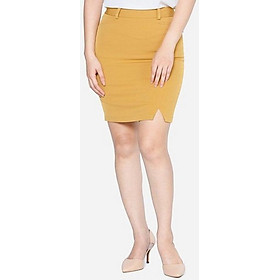 Chân Váy Nữ Xẻ Trước VDS2051Vas - Vàng