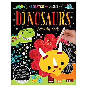 Scratch And Sparkle Dinosaurs Activity Book