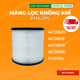 Mua Lõi lọc cho Philips AC0820  AC0819  AC0810  AC0830  model FY0194 - Màng Hepa giá rẻ - Chất lượng cao. Hàng nhập khẩu