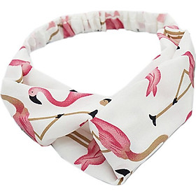 Băng Đô Cài Tóc Turban Crane Bird Dễ Thương MP081