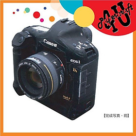 Mô hình giấy máy ảnh Canonn EOS-1Ds Mark II + Len EF 50mm 1:1.4