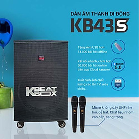 Mua LOA KÉO DI ĐỘNG KB43S NEW - CHÍNH HÃNG