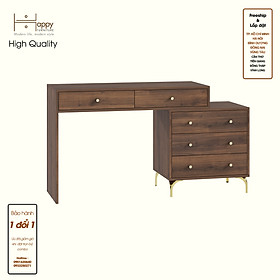 Hình ảnh HAPPY FURNITURE ,Bàn làm việc 5 ngăn kéo - HAPPI, BAN_140 , 110cm x 45cm x 78cm DxRxC