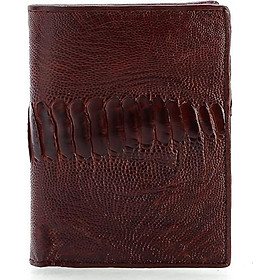 Ví nam da đà điểu Huy Hoàng da chân kiểu đứng nhiều màu HT2411-12-13