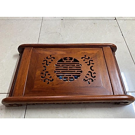 Mua Khay Trà Cuốn Thư Gỗ Hương Cao Cấp