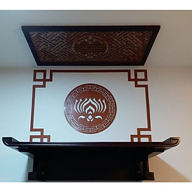 Mua Ốp Tròn Bàn Thờ Cánh Hoa Sen