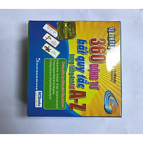 Nơi bán  Flashcard 360 Động Từ Bất Quy Tắc Trong Tiếng Anh﻿ Từ A - Z ( tặng kèm bút chì xinh xinh ) ) - Giá Từ -1đ